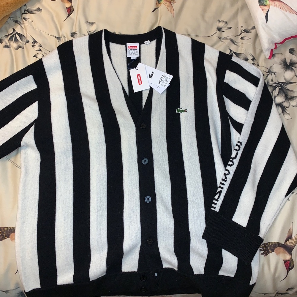 Authentic limited edition SUPREME x LACOSTE